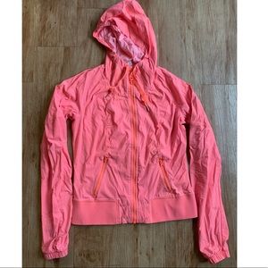 Lululemon vibrant pink hoodie sweater Sz 6